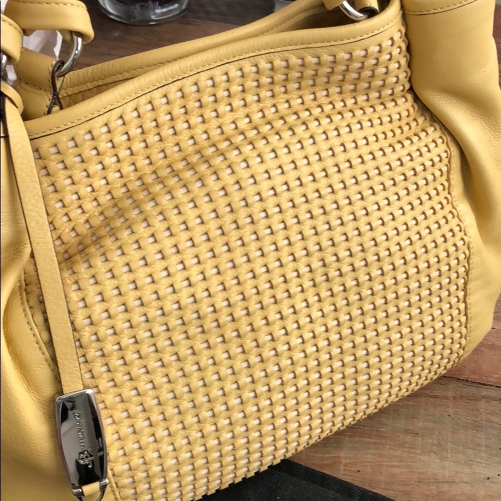 B, Makowsky Leather Shoulder/Tote Bag NWT